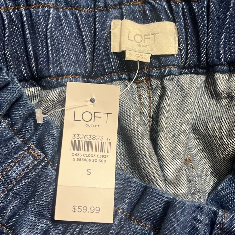 Loft Women’s Denim Skirt Size S NWT - Picture 4 of 8